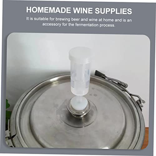 PRETYZOOM 3sets Airlock Exhaust Valves for Fermenting Bucket Airlocks for Distiller Accessories Brew One-way Valves