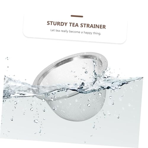 8pcs Stainless Steel Tea Infuser Basket Fine Mesh Strainer for Loose Leaf Tea Easy to Clean and Maintain - size: 7.00X7.00X5.00CM