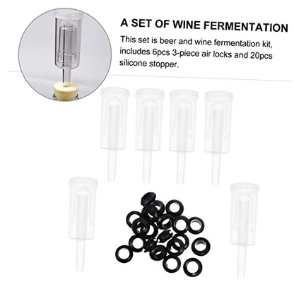 Cabilock One-way Valve Silicone Plug for Beer Maker Mason Jar Fermenting Lids Craft Beer Accessories
