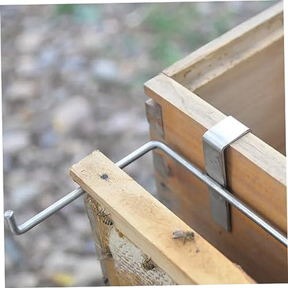 ORFOFE 3pcs Hive Frame Lifter Beehive Frame Support Bracket Beekeeping Gripper Tool