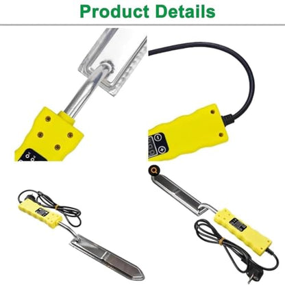 Honey Uncapping Knife, Electric Honey Extractor, Portable Stainless Steel Uncapping Knife