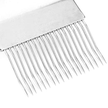 Stainless Steel Honey Comb Uncapping Fork, Beekeeping Tine Hive Tool for Bee Keeping, Beekeeper Honey Extraction Equipment