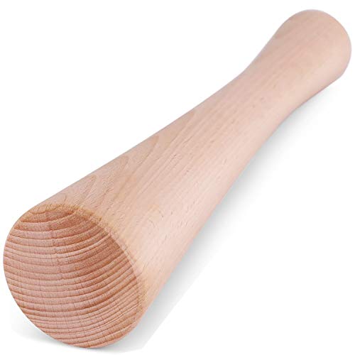 Lomodo 12 Inch Wood Pickle Sticks Sauerkraut Packer Sauerkraut Pounder for Mason Jars Vegetable Fermentation