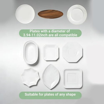 Elastic Stretchable Food Covers Reusable Kitchen - 1 Pack (100PCS) Blocks Odors for Bowls, Fridge & Microwave, Food Freshness Accessory
