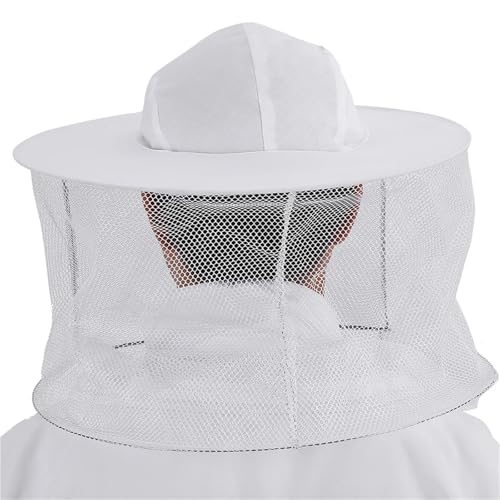 Mosquito Suits For Adult Beekeeper Protective Suit Breathable Bee Keeping Full Body Suit Beekeeping Protective Equipment - color: Large