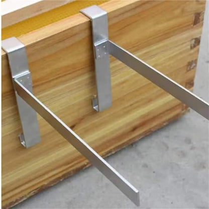 4pcs Stainless Steel Beehive Frame Holder Adjustable Rustproof Bee Hive Frame Grip Multifunctional Stable Bee Hive Frame Gripper