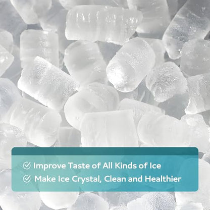 EUHOMY Ice Maker Cleaner & Descaler | 12 Use & Individually Packed | Ice Machine Cleaner with Organic Citric Acid Descaling Powder, Ideal for All Brands - size: 12 Ounce(upgrade pack of 1)