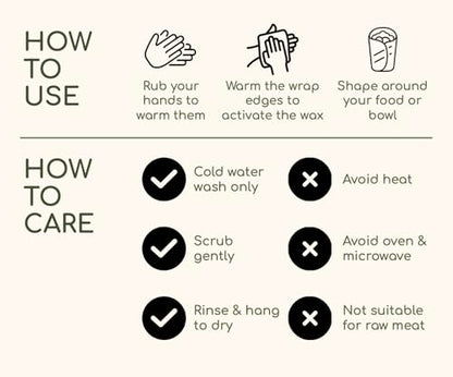 Truebee Reusable Beeswax Food Wraps 7-Pack Italia – Non Toxic, Plastic Free, Silicone Free, Sustainable, Environmentally Friendly, Organic Cotton Beeswax Wraps (S, M, L) - color: 7 Pack - Italia