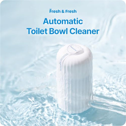 Fresh & Fresh Automatic Toilet Bowl Cleaners - 69 Bottles(UPTO 2500 FLUSHES/Bottle), Commercial and Residential Cleaner 3-4 MONTH Lasting Toilet Bowl Cleaner Bottle - color: Bottle (White), size: 69