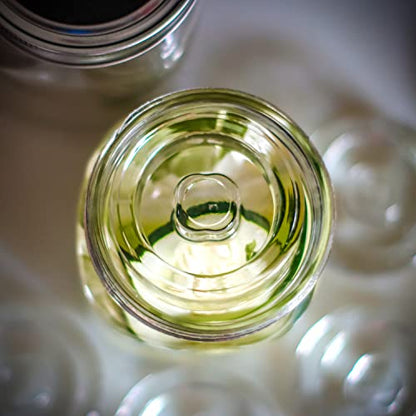 Trademark Innovations Glass Fermentation Pickling Jar Weights, Flower Grip Style (Set of 6) - style: Flower Grip