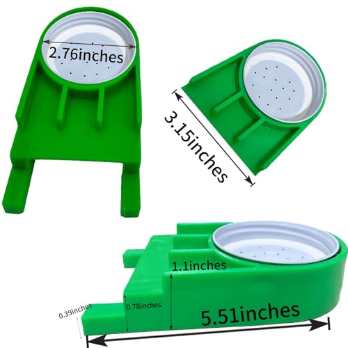 4 Pack Bee Entrance Feeder, Beekeeping Equipment for Feeding Mason Jars for Sugar Syrup Water