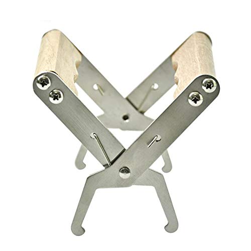 Wooden Handle Multifunction Bee Hive Tool Beekeeping Equipment Bee Frame Grip Tool Supplie(Frame Grip) - color: Frame Grip