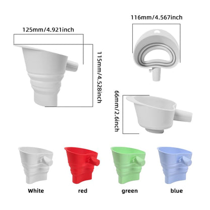 Flour Funnel for Kitchen Aid&Cream Scraper Set, Silicone Food-Grade | Stand Mixer | Leak-Proof Large Capacity Collapsible Design (White, Extended * 2 + Cream Scraper Set) - color: White, size: Extended * 2 + cream scraper set
