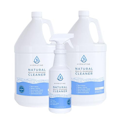 Hypristine Natural Multipurpose Surface Cleaner, 32oz Spray & 2 Pack of 1 Gallon Bottles - size: 288 Fl Oz (Pack of 3)