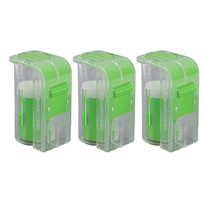 Gavigain 3PCS Bee Queen Marking Bottle One Handed Queen Bee Catcher Clip Holder Bottle Beekeeper Tool Accessory - color: green