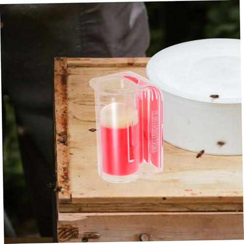 MERRYHAPY Queen Marking Bottle Leakproof Cap Plastic Bee Marker for Beekeepers Lightweight and User-Friendly Queen Clips for Efficient Bee Breeding and Research