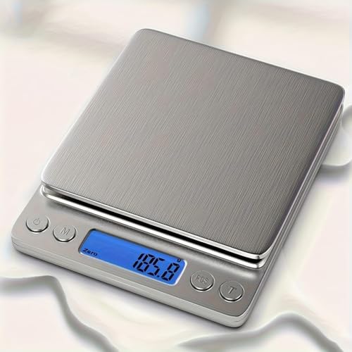 Digital Kitchen Scale- Grams and Ounces, Essential for Cooking, Baking, and Meal Prep(Battery Not Included)