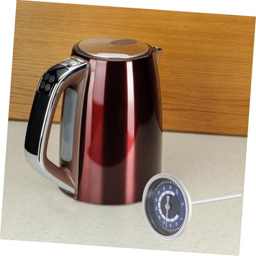 ULTECHNOVO High Precision Stainless Steel Temperature Gauge Instant Read Thermometer for Kettles Effortless Installation User Friendly Dial for Home Brewing Cooking