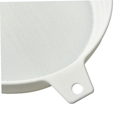 1PC Plastic Double Sieve Honey Filter Nylon Strainer for Beekeeping Impurity Removal Beekeeping Tool for Honey Processing White