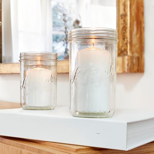 Le Parfait Familia Wiss 32oz (1L) Extra Wide Mouth (110mm) Glass Canning Jar – 1PK Made in France, Airtight 2-Piece Lid, Reusable Zero Waste & Eco-Friendly for Kitchen Storage & Meal Prep - color: 33oz (Single)