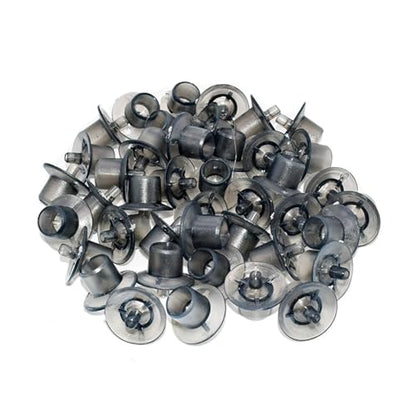 300PCS King Table Protection Cup Queen Bee Breeding Base Mount Pin Cell Cups Queen Rearing Cell Cups Beekeeping Tools(Black) - color: Black