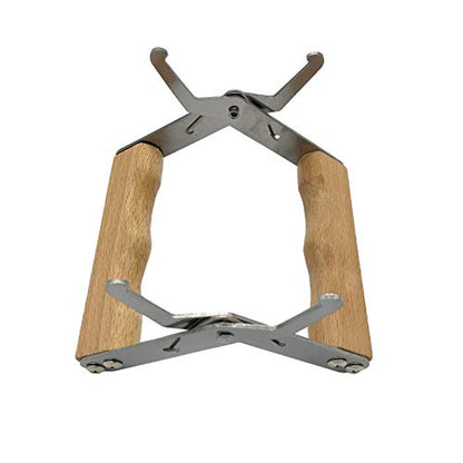 Stainless Steel Frame Gripper -, 2PCS, Beehive Frame Gripper, Frame Clamper, Beehive Frame Holder with Wooden Handle,Beekeeping Tools