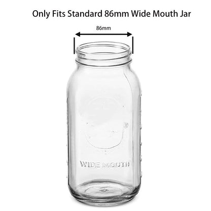 86mm/3.39" Wide Mouth Mason/Ball Jar Silicon Gaskets, Seals, Sealing Rings Replacement Reusable Airtight and Leak-Proof, BPA-Free and PVC-Free 12 Pack - Not for Canning
