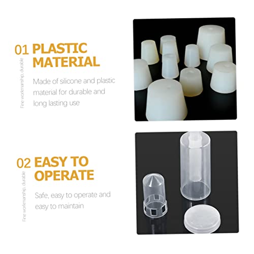 PRETYZOOM 1Set with Silicone Grommet for Home Brewing Kit for Wine Beer and Sauerkraut Easy to Use Valves for Preserving Fermented