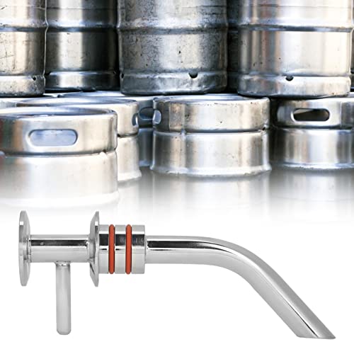 Stainless Steel Racking Arm Fermenter Accessory Conical Fermentation Tank Fittings Durable 304 Smooth Surface Double Seal for Home Brewing Conical Fermentation Tanks