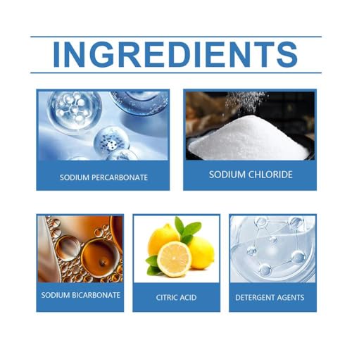 Ice Machine Cleaner Maker Descaler - 12 Clean Tablets for Ice Makers, Removes Hard Water & Mineral Buildup, Nickel Safe Scale Remover for All Ice Machines - Bulk 6 Month Supply