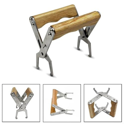 High Efficiency Frame Gripper Tool in Rust Resistant Stainless Steel, Designed Specifically for Easy Use by Beekeepers