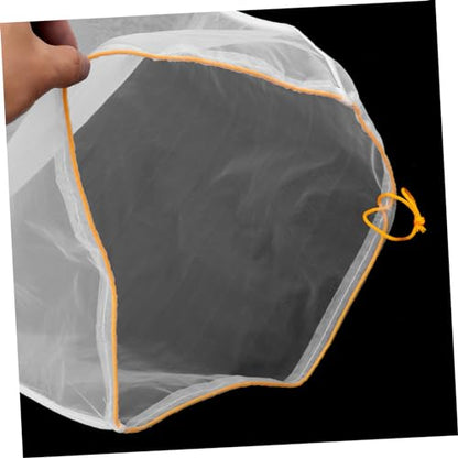 2pcs Honey Filter Net Mesh Food Strainer Bag Honey Apiary Straining Bag Fruit Strainer Filter Yogurt Nutzo Equipment Tool Nylon Cold Brew