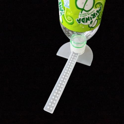 Plastic Bee Feeder with Entrance Tray, Clear, Inverted Bottle Hive Feeder for Beekeeping