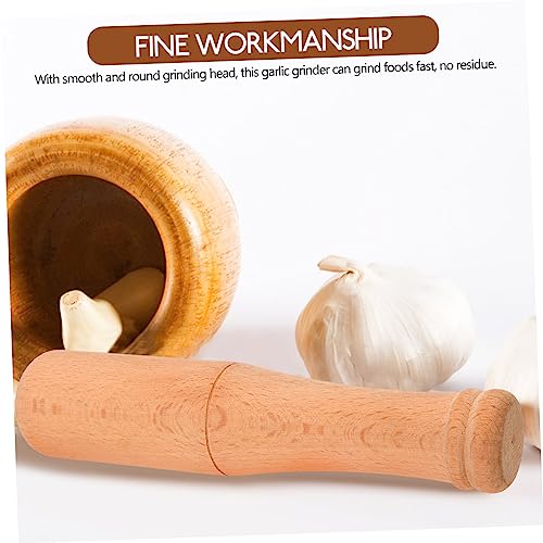 Sauerkraut Pounder for Mason Jars Vegetable Fermentations, 7 Inch Wood Pickle Sticks Sauerkraut