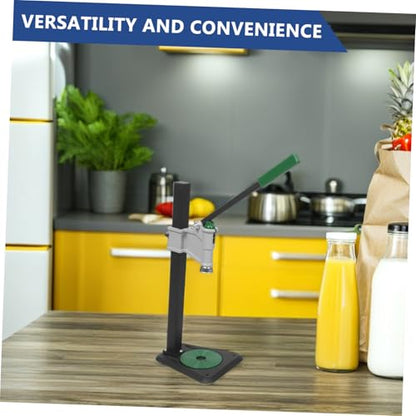 Uonlytech Manual Beer Bottle Capper for 26mm/29mm Caps, Tabletop Home Brewing Bottle Sealer with Adjustable Height, Iron Construction, Easy Cleaning, Reduces Hand Fatigue, for Small Batch