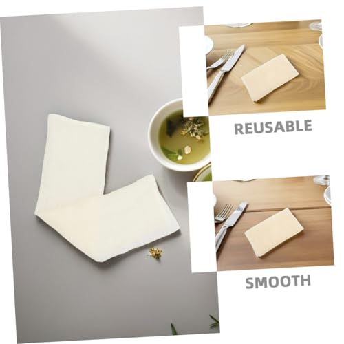 2pcs Reusable Tofu Cheese Cloth Strainer Fine Mesh for Yogurt Food Grade Cotton Multi-use for Cooking Juicing