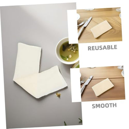 2pcs Reusable Tofu Cheese Cloth Strainer Fine Mesh for Yogurt Food Grade Cotton Multi-use for Cooking Juicing