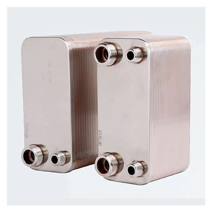 Heat Exchanger, 24 Plates Heat Exchanger Beer Wort Chiller Cooler SUS 304 Stainless Steel For Homebrew Beer(Lpsilateral) - color: Lpsilateral