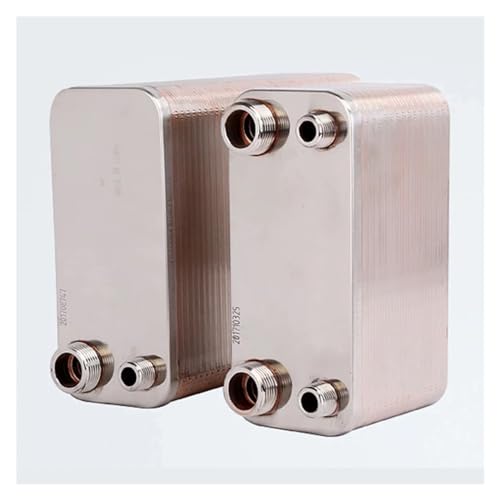 Heat Exchanger, 24 Plates Heat Exchanger Beer Wort Chiller Cooler SUS 304 Stainless Steel For Homebrew Beer(Opposite side) - color: Opposite side
