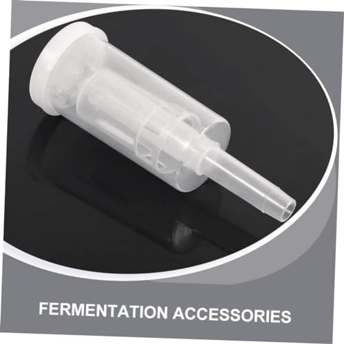 Unomor 3sets Air Lock for Fermenting of Wine Non-return Valves One-way Valves Beer Home Brewing Accessories