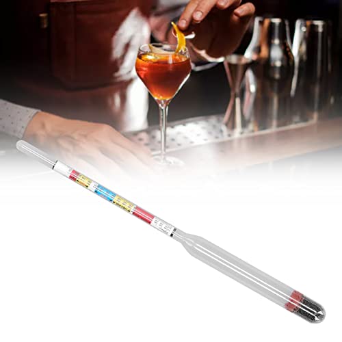 10Pcs Wine Making Meter, Home Brewing Beer Hydrometer Test Jar 3 Scales Household Supplies for Home Brewing Kit for Brew Beer, Wine, Mead