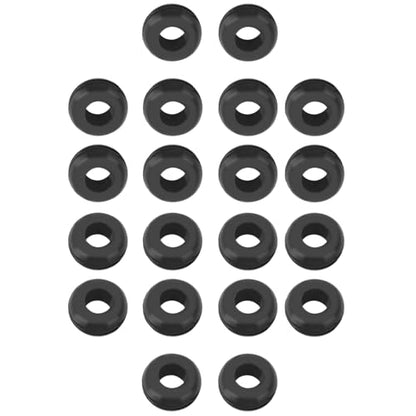 20PCS Airlock Grommet, Fermenter Lid Grommet Airlock Ring Beer Brewing Tool Accessories for Beer Mead or Wine Fermenter Lid