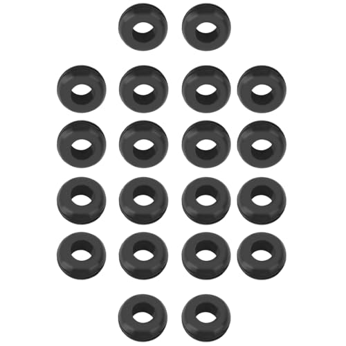 20PCS Airlock Grommet, Fermenter Lid Grommet Airlock Ring Beer Brewing Tool Accessories for Beer Mead or Wine Fermenter Lid