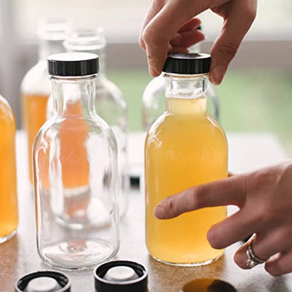 The Kombucha Shop - Poly Cone Cap Replacements for Kombucha Bottles - 6 Pack