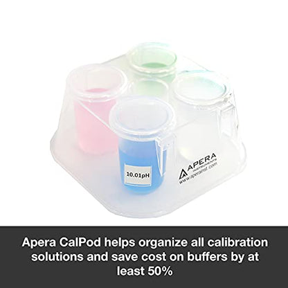 APERA INSTRUMENTS AI209-T Value Series PH20 pH Tester Combo Kit, Including the Maintenance Set, and a CalPod Solution Holder for Easy Calibration - style: Combo Kit