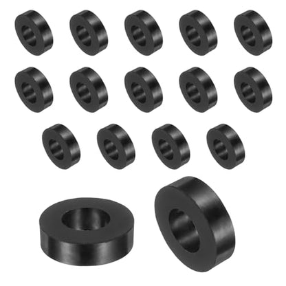 uxcell 16 Pcs Rubber Spacers 50mm OD x 15mm ID x 10mm Height Round Anti Vibration Spacer Rubber Bushing Grommets - size: 50mm OD x 15mm ID x 10mm Height
