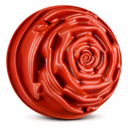 FantasyDay 9.3" Big Rose Flower Birthday Cake Mold - Silicone Baking Pan/Mold for Birthday, Wedding, Parties - Cake, Loaf, Muffin, Brownie, Cheesecake, Tart, Pie, Flan, Bread - color: Big Rose