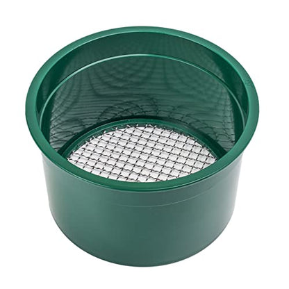 ASR Outdoor 6 Inch Mini Gold Prospecting Sifting Pan 4 Holes Per Square Inch - size: 4 Holes per Square Inch