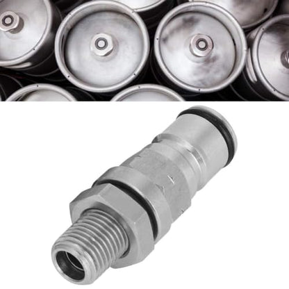 304 Stainless Steel Ball Lock Adapter Post Beer Keg Pressure Relief Valve Accessory(Gas)