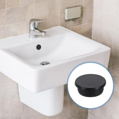 uxcell Silicone Hole Plug, Waterproof Round Rubber Stoppers Bottle Seal Plugs Tube Pipe End Caps for 32mm/1.26" Hole for Bathtub Bottle, Black - size: 32mm/1.26"
